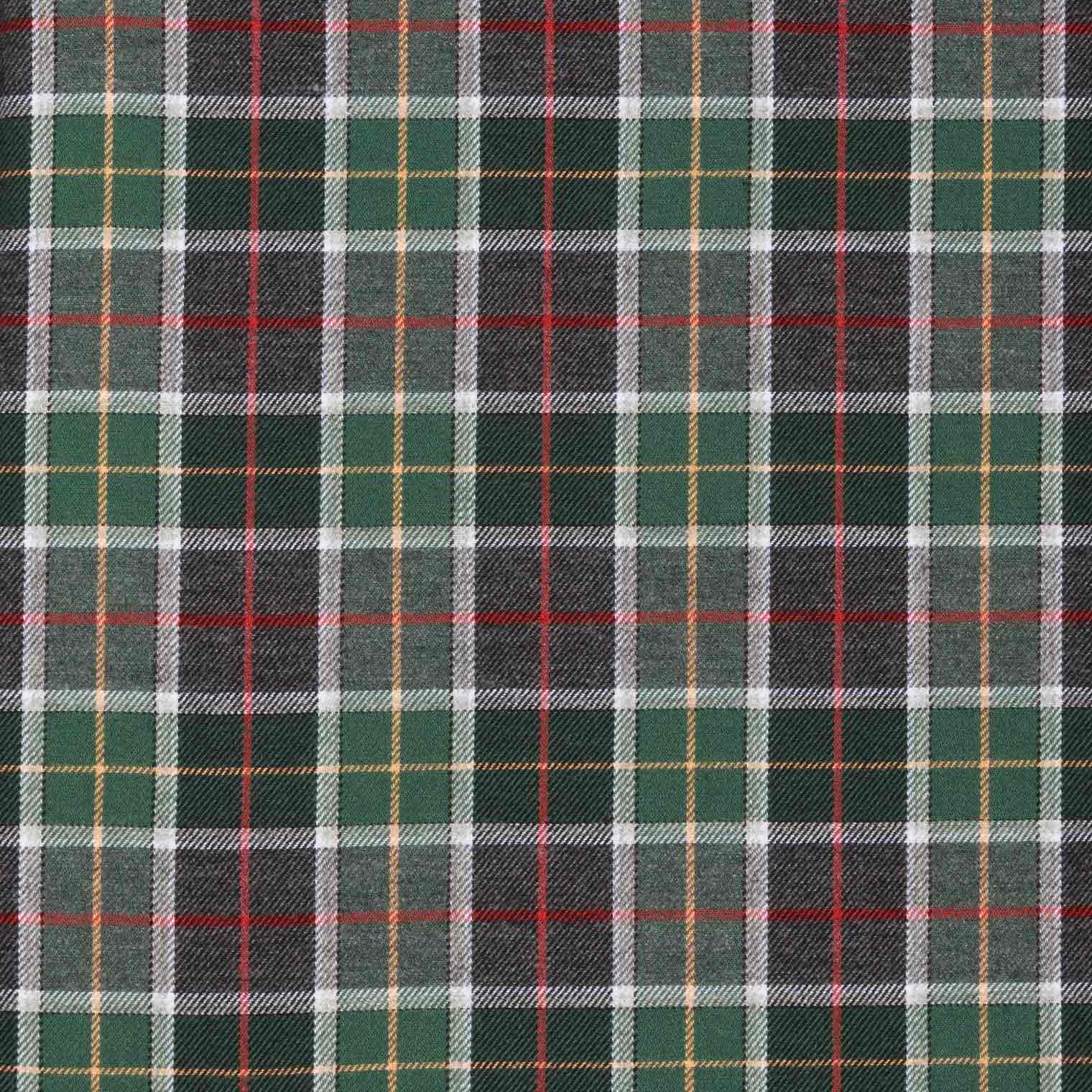 Dark Green Plaid Fashion Shirt