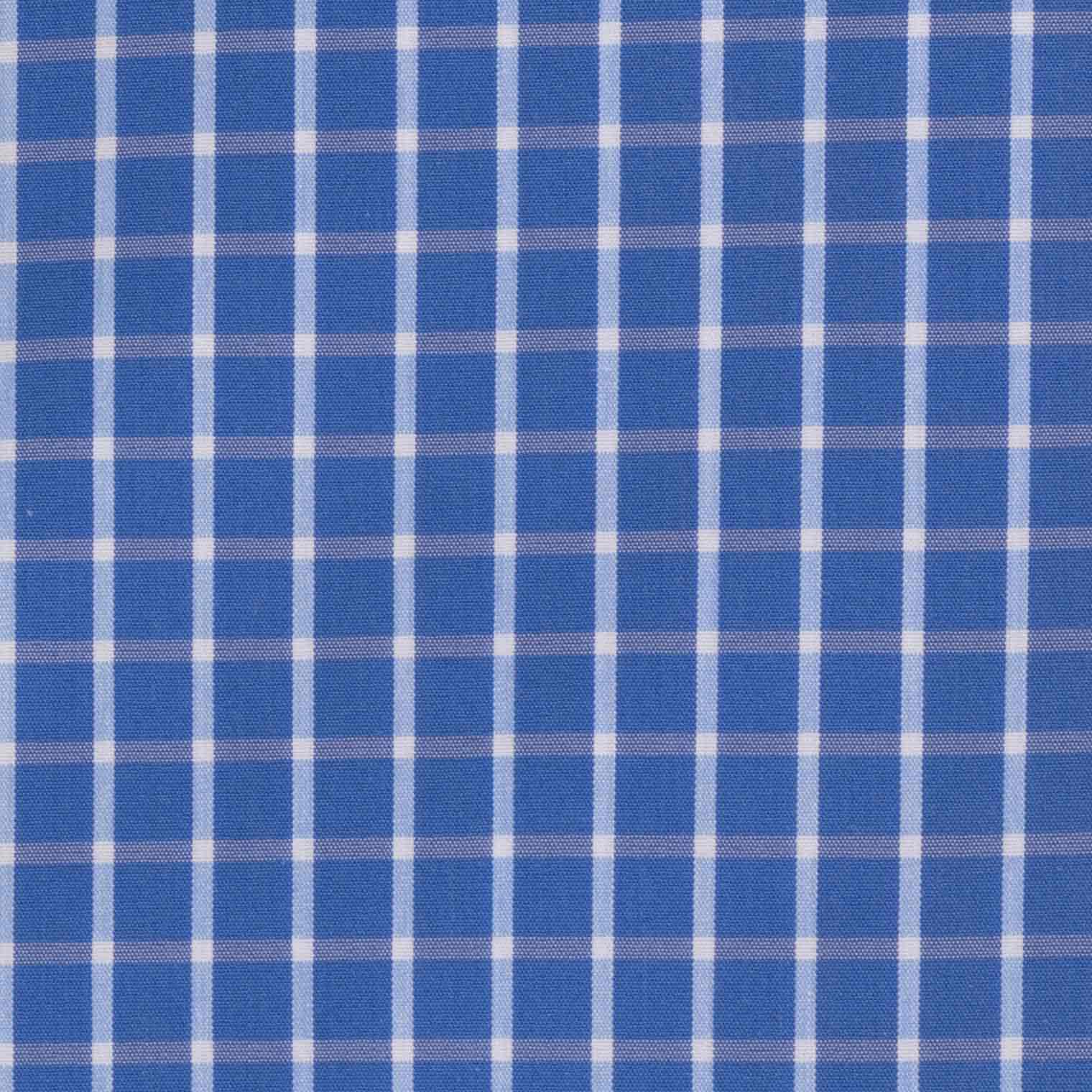 Blue Plaid Shirt