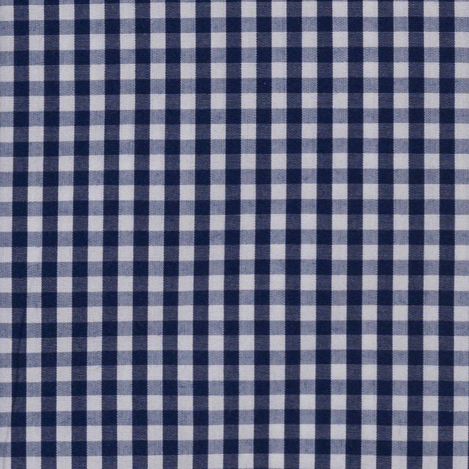 Dark Navy Gingham