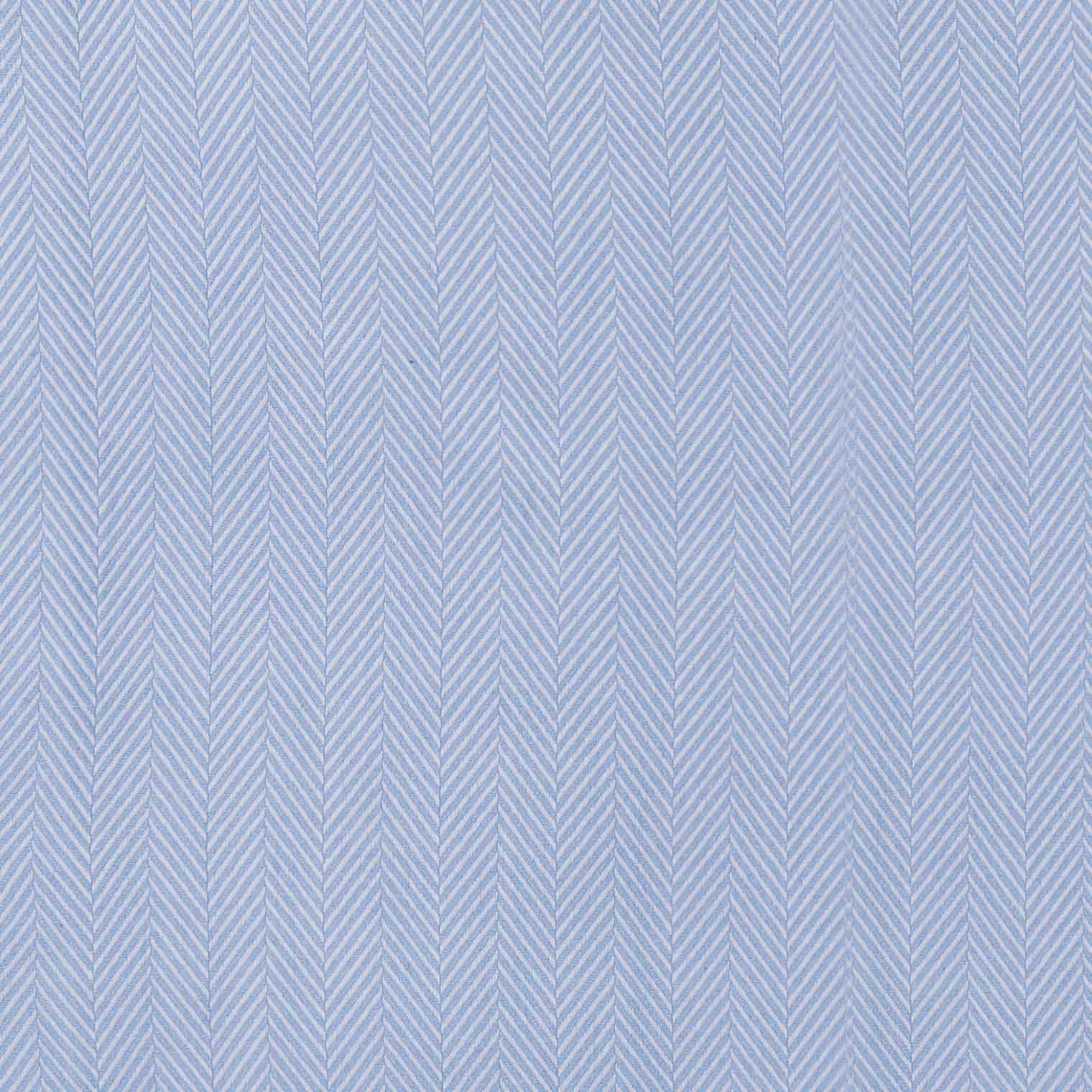Light Blue Herringbone Shirt