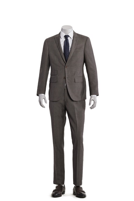 Grey Business Two-Piece Suit