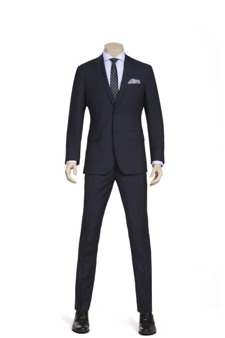Business Deep Navy Blue Two-Piece Suit