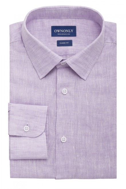 Light Purple Linen Shirt