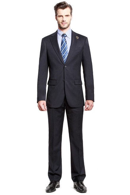 Formal Dark Navy Reda Two-Piece Suit