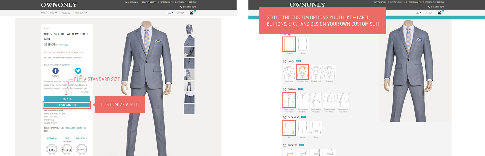 CUSTOMIZE